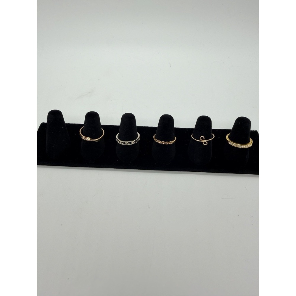 Custom Women's Rings Lot Of 11 Rings , Ranging In Sizes 6.5 - 8 - Picture 2 of 16